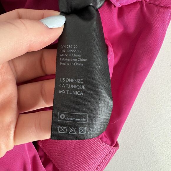 COS Padded Shopper Bag Womens One Size Pink Quilted Puffy Shoulder Small Purse - Picture 15 of 16